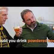 ¿Estarías dispuesto a beber cerveza en polvo?