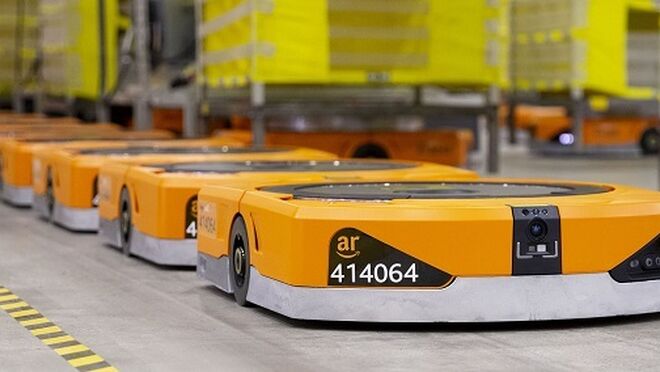 Amazon ha destinado 700 millones en cinco años a robotizar sus almacenes en Europa