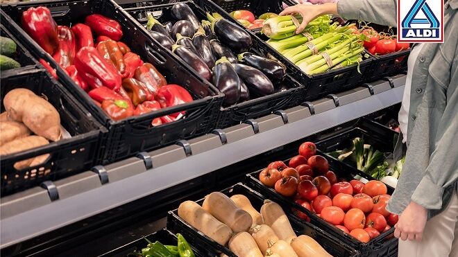 Aldi aumentó el 39% las ventas de fruta y verdura en los últimos cinco años