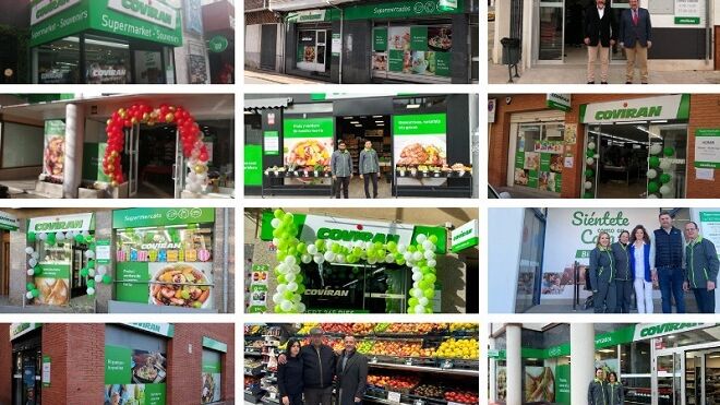 Covirán amplía su red con 12 nuevos supermercados en marzo
