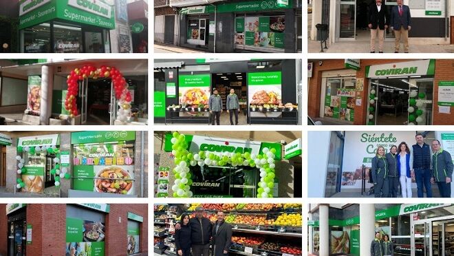 Covirán amplía su red con 12 nuevos supermercados en marzo