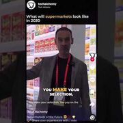 El supermercado del futuro, con pantallas táctiles y sin productos físicos en tienda